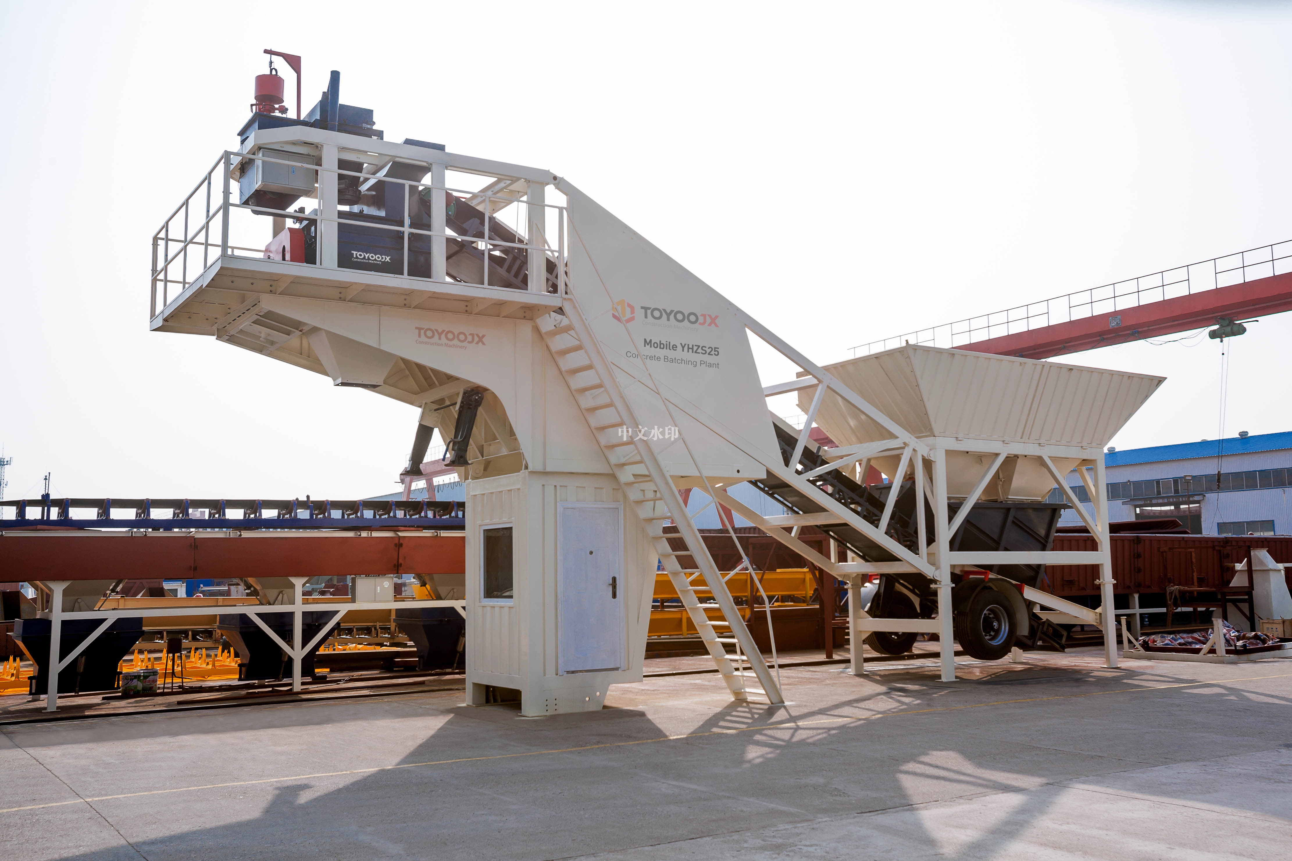 移动式混凝土搅拌站